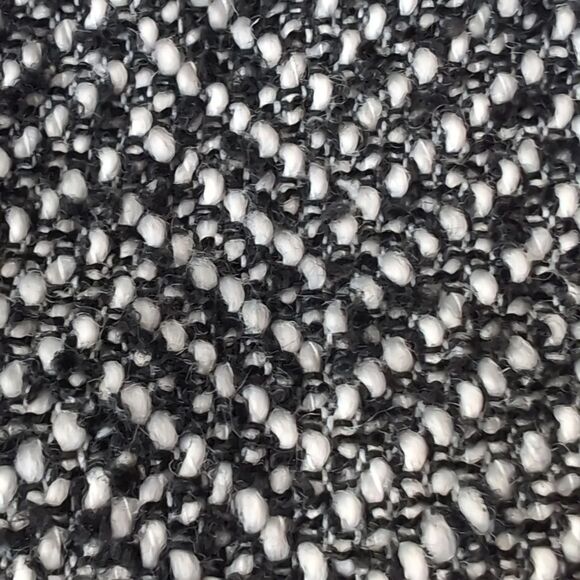 Betsey Johnson Transitional Black and White Tweed Jacket Coat Size S Statement - Picture 7 of 15